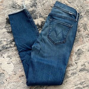Mother Denim Jeans The Vamp Fray Size 25